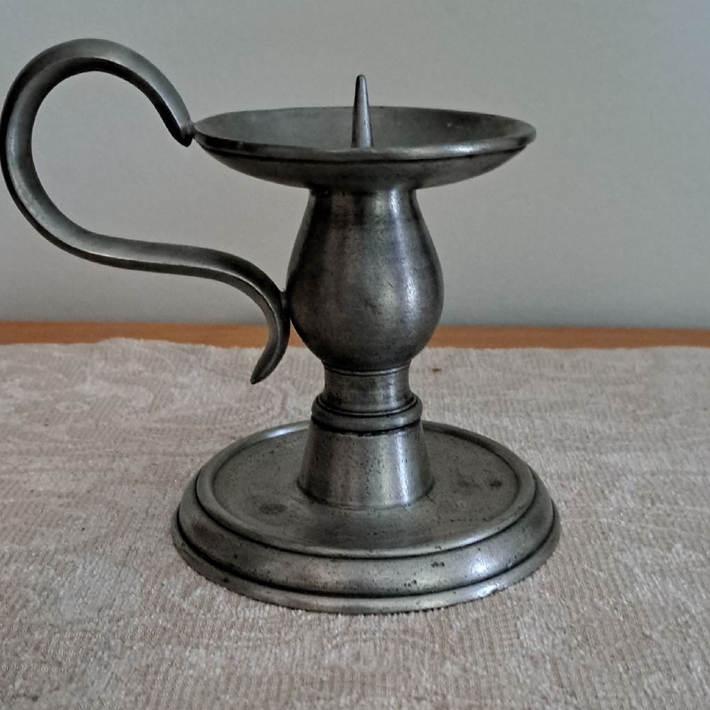 Vintage Artina Sks Zinn Pewter German Candle Holder